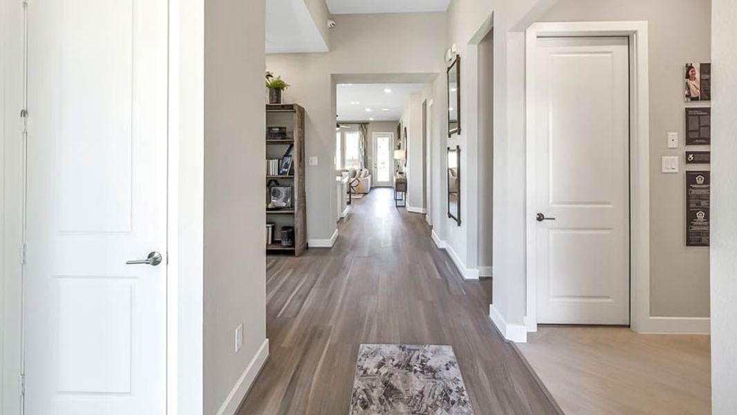 Furnished interior view inside a new home in Trillium, Richmond (Image 16). Furnished interior view inside a new home in Trillium, Richmond (Image 16).