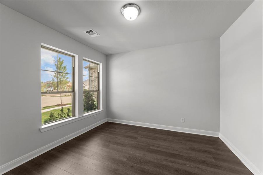 Spacious, unfurnished interior of a new home in Karis - Village Series, Crowley (Image 15). Spacious, unfurnished interior of a new home in Karis - Village Series, Crowley (Image 15).