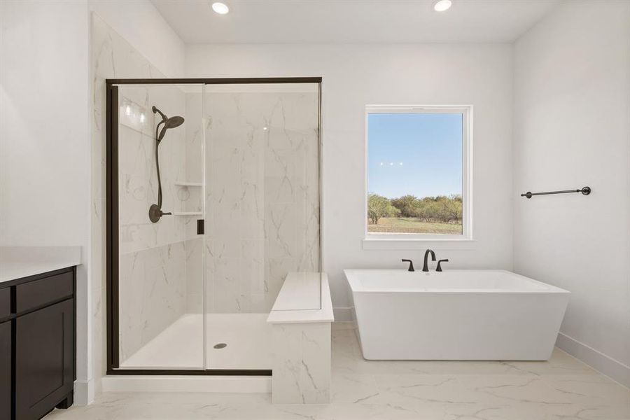 Furnished interior view inside a new home in Rolling Creek Ranch, Aledo (Image 6). Furnished interior view inside a new home in Rolling Creek Ranch, Aledo (Image 6).