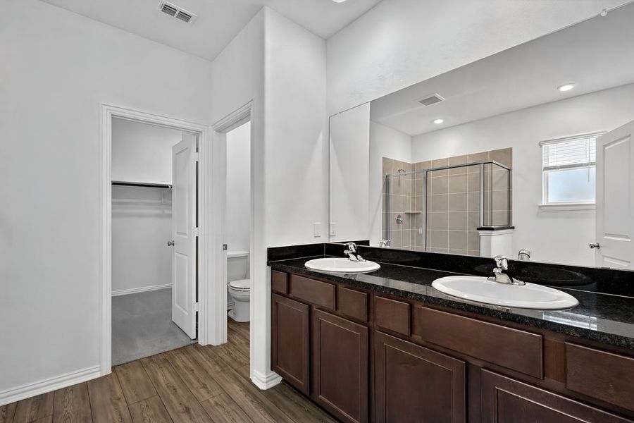 Furnished interior view inside a new home in River Ridge, Crandall (Image 7).