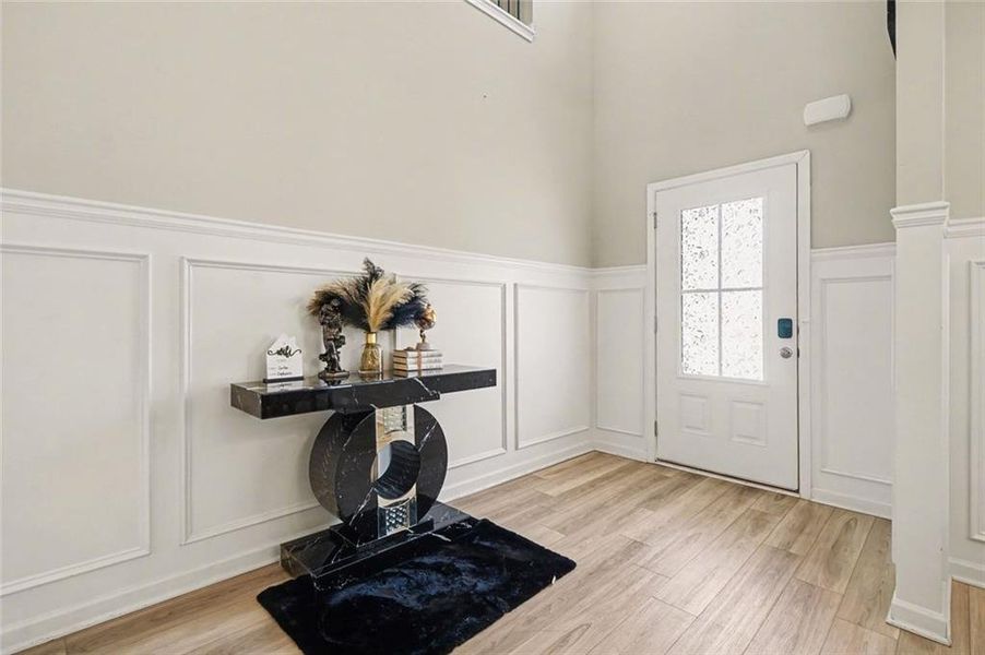 Furnished interior view inside a new home in , Stockbridge (Image 11).