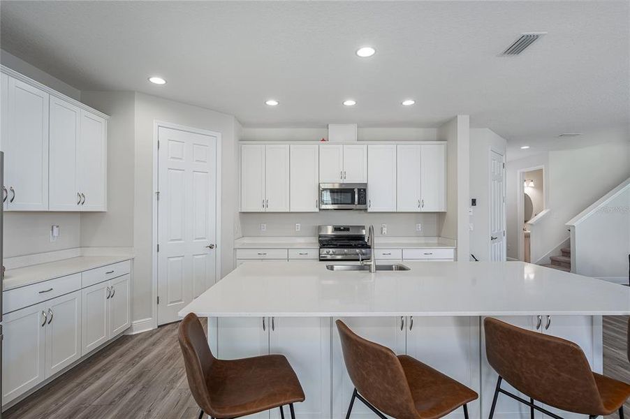 Furnished interior view inside a new home in Crosswind Point, Parrish (Image 7).