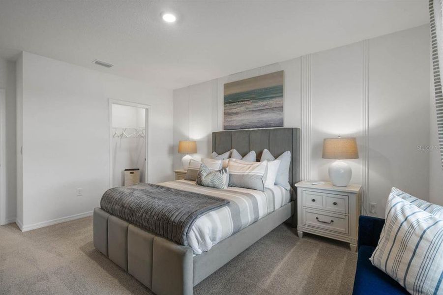 Furnished interior view inside a new home in Brentwood, Davenport (Image 12). Furnished interior view inside a new home in Brentwood, Davenport (Image 12).