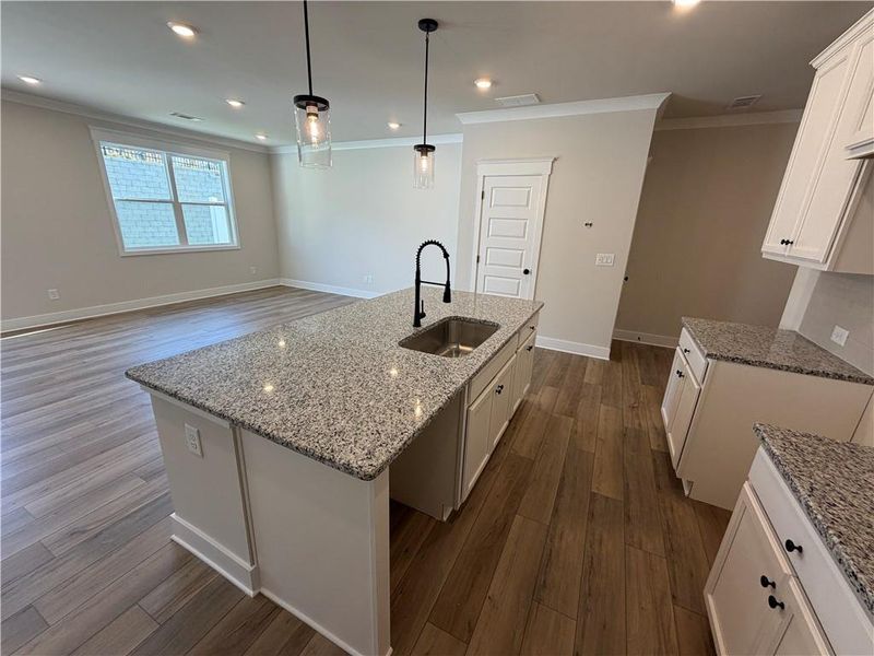 Furnished interior view inside a new home in Millstone at Mundy Mill, Gainesville (Image 11).