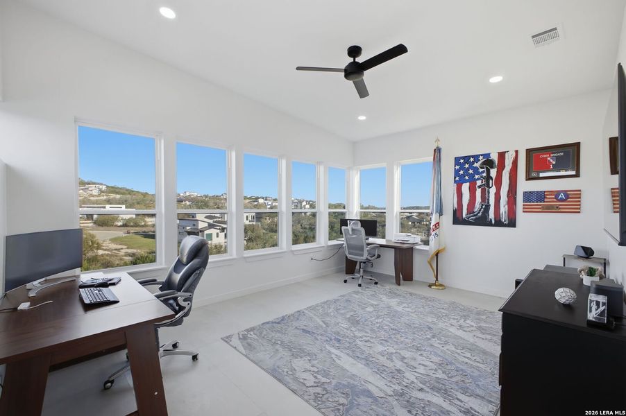 Furnished interior view inside a new home in , San Antonio (Image 45).