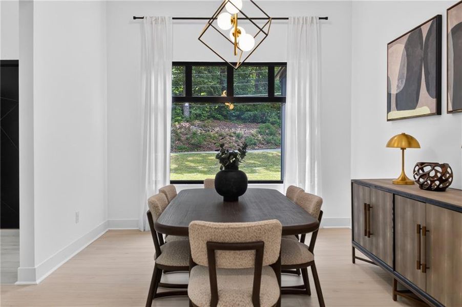 Furnished interior view inside a new home in , Mableton (Image 5).