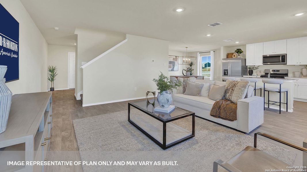 Furnished interior view inside a new home in Sunset Oaks, Maxwell (Image 12).