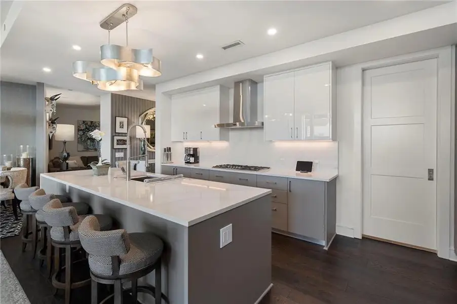 Furnished interior view inside a new home in The Dillon Buckhead, Atlanta (Image 9). Furnished interior view inside a new home in The Dillon Buckhead, Atlanta (Image 9).