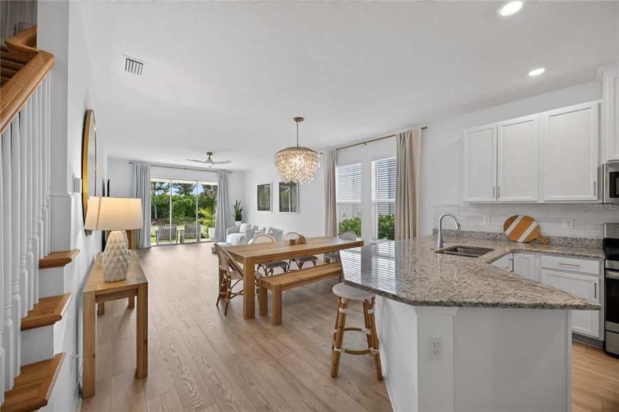 Furnished interior view inside a new home in , Nokomis (Image 20).