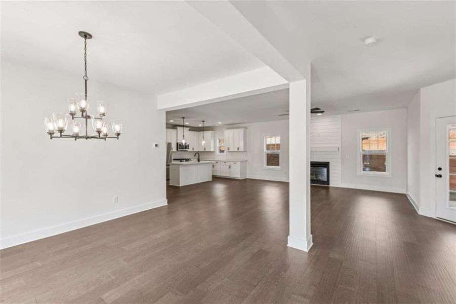 Spacious, unfurnished interior of a new home in , Decatur (Image 10). Spacious, unfurnished interior of a new home in , Decatur (Image 10).