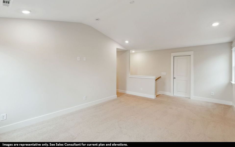 Spacious, unfurnished interior of a new home in The Retreat at Norman Farm, Hendersonville (Image 19).