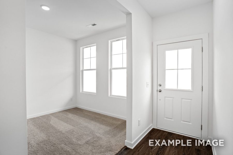Representative unfurnished interior of a home built from the The Logan A by Davidson Homes LLC in Woods Crossing, Gallatin (Image 19).