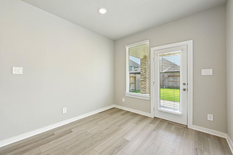 Photo is not of the actual home, but is an inspirational photo of builder’s model home and may depict options, furnishings, and/or decorator features that are not included