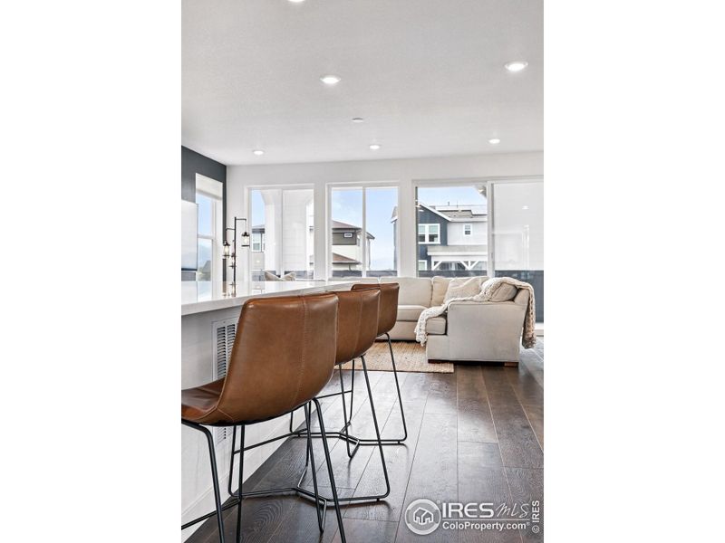 Furnished interior view inside a new home in Silo: The Skyline Collection, Lafayette (Image 26).