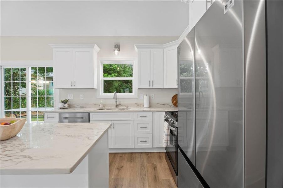 Furnished interior view inside a new home in , Austell (Image 3).