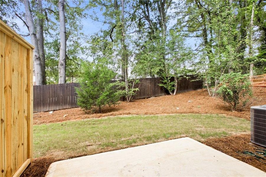 Exterior details and patio area of a home in , Austell (Image 24). Exterior details and patio area of a home in , Austell (Image 24).