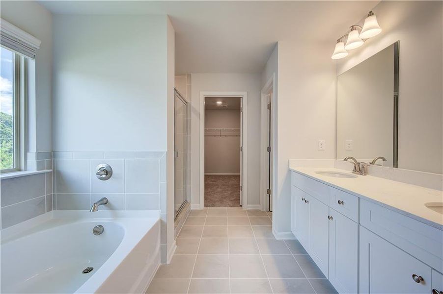 Furnished interior view inside a new home in Adagio, Dacula (Image 10).