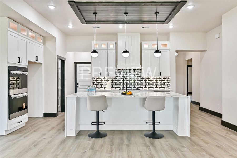 Furnished interior view inside a new home in , Angleton (Image 6).