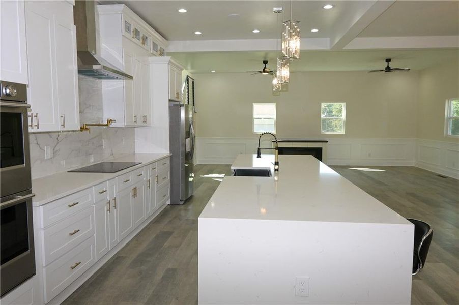 Furnished interior view inside a new home in , Loganville (Image 16).