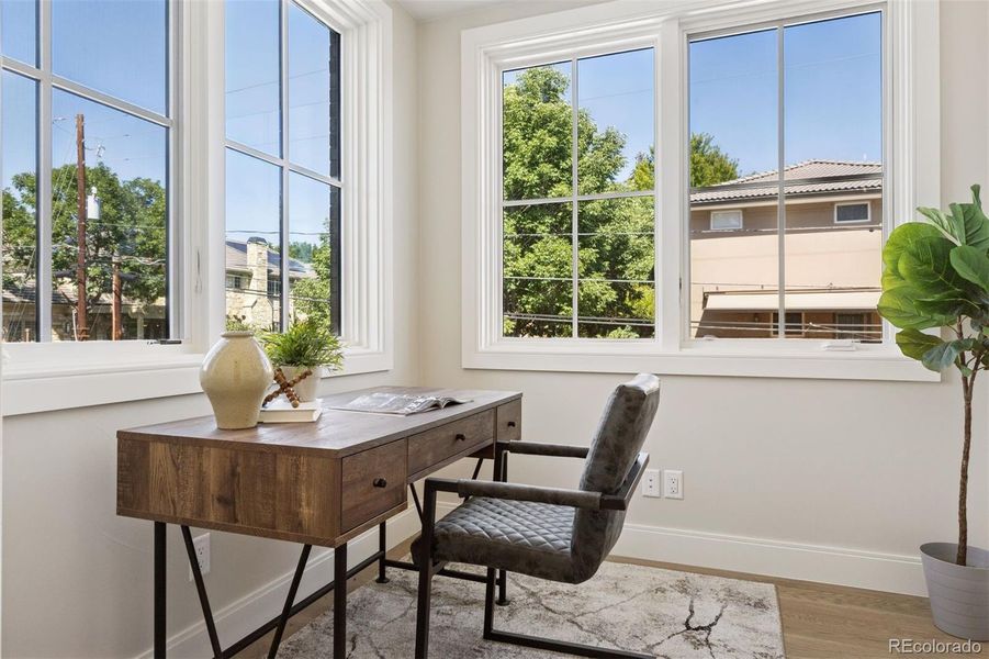 Furnished interior view inside a new home in , Denver (Image 6).