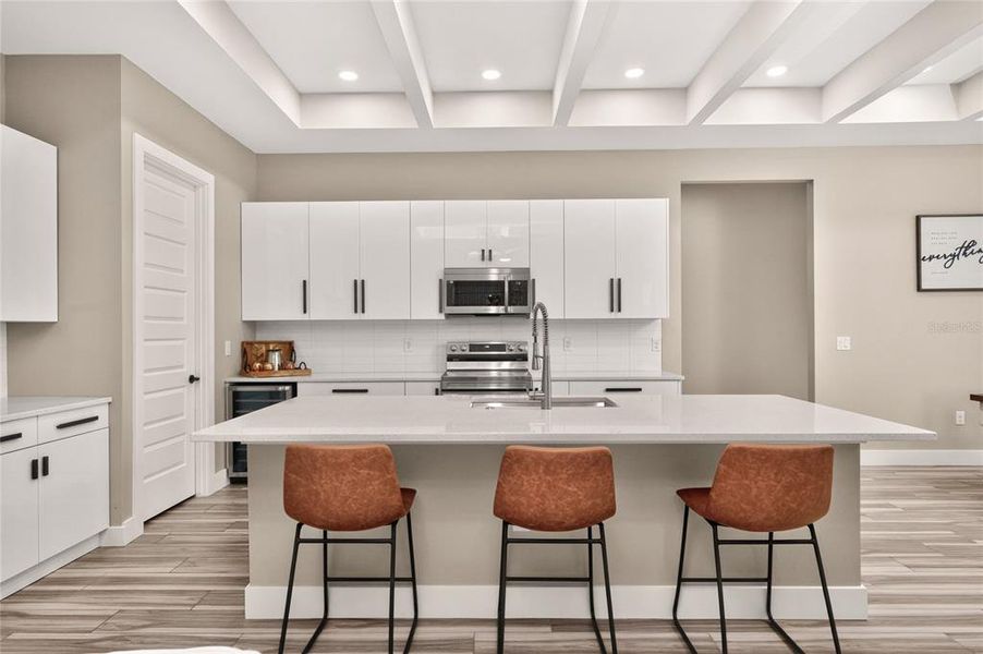 Furnished interior view inside a new home in , Rotonda West (Image 10).