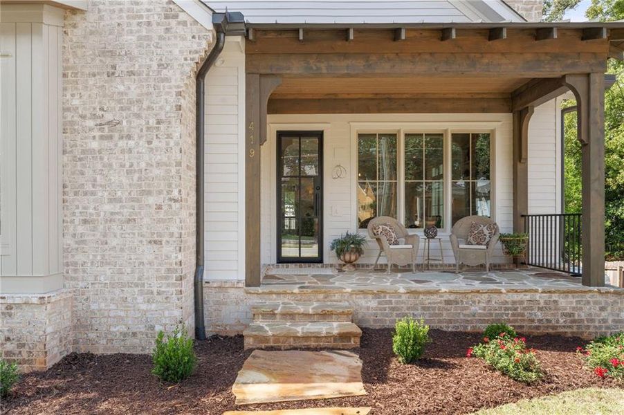 Exterior details and patio area of a home in , Marietta (Image 4).