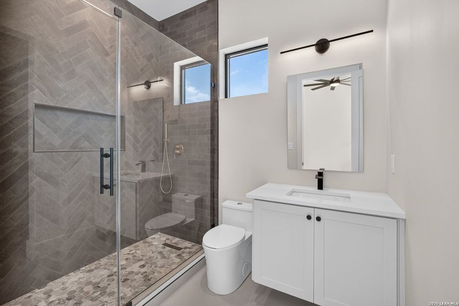 Furnished interior view inside a new home in , San Antonio (Image 5).