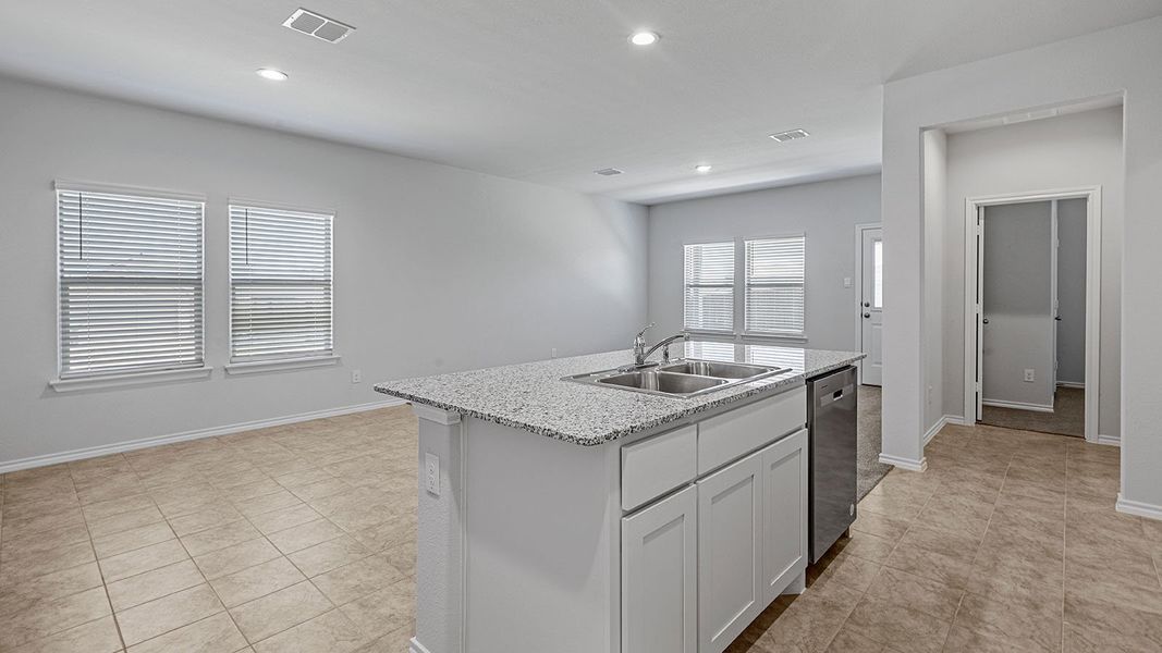 Furnished interior view inside a new home in Springhill South, Boyd (Image 9).