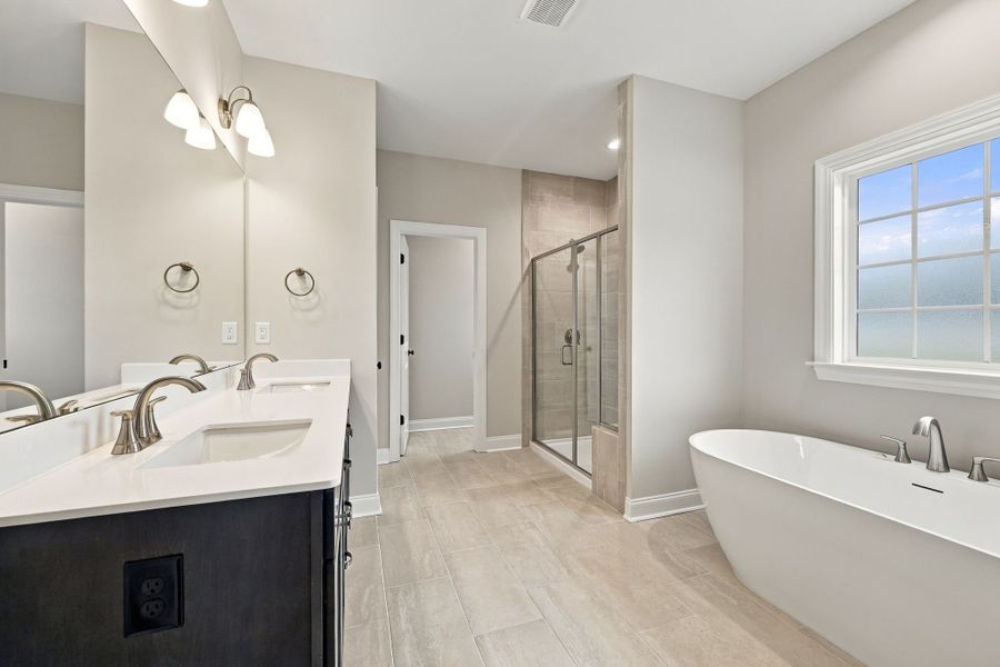 Furnished interior view inside a new home in Laurel Oaks, Greenville (Image 14).