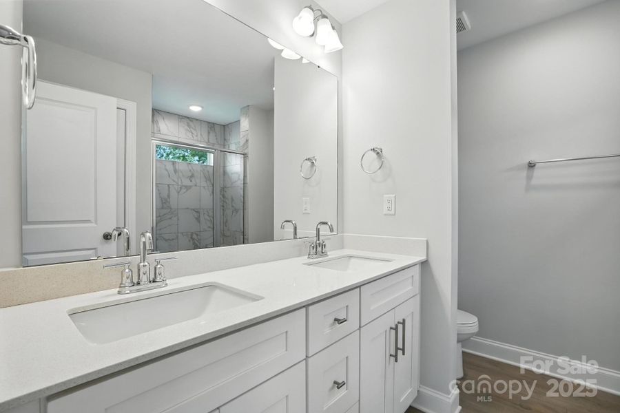 Furnished interior view inside a new home in Harrisburg Village Townhomes, Harrisburg (Image 8).