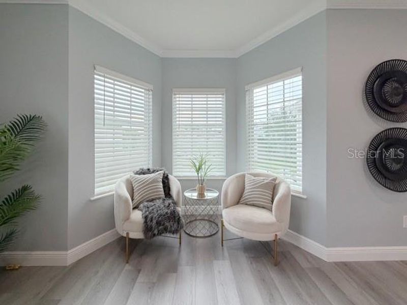 Furnished interior view inside a new home in , Tarpon Springs (Image 33). Furnished interior view inside a new home in , Tarpon Springs (Image 33).