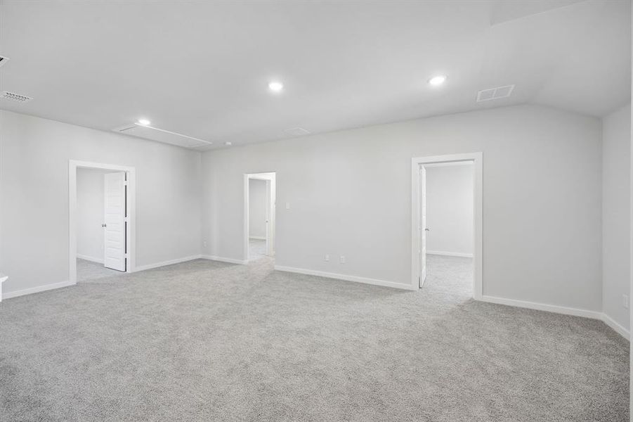Game Room in the Mesquite home plan by Trophy Signature Homes – REPRESENTATIVE PHOTO Game Room in the Mesquite home plan by Trophy Signature Homes – REPRESENTATIVE PHOTO
