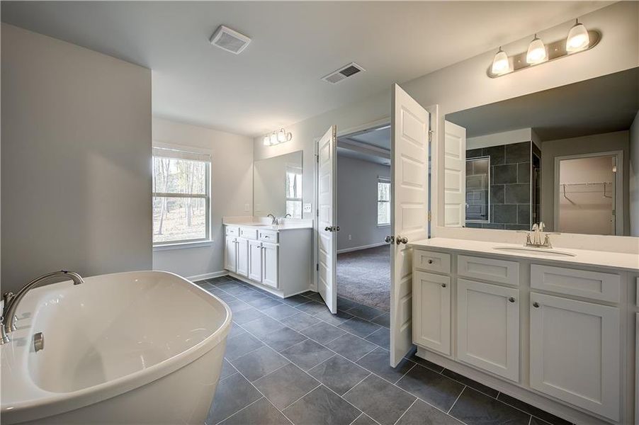 Furnished interior view inside a new home in Trinity Park, McDonough (Image 6).
