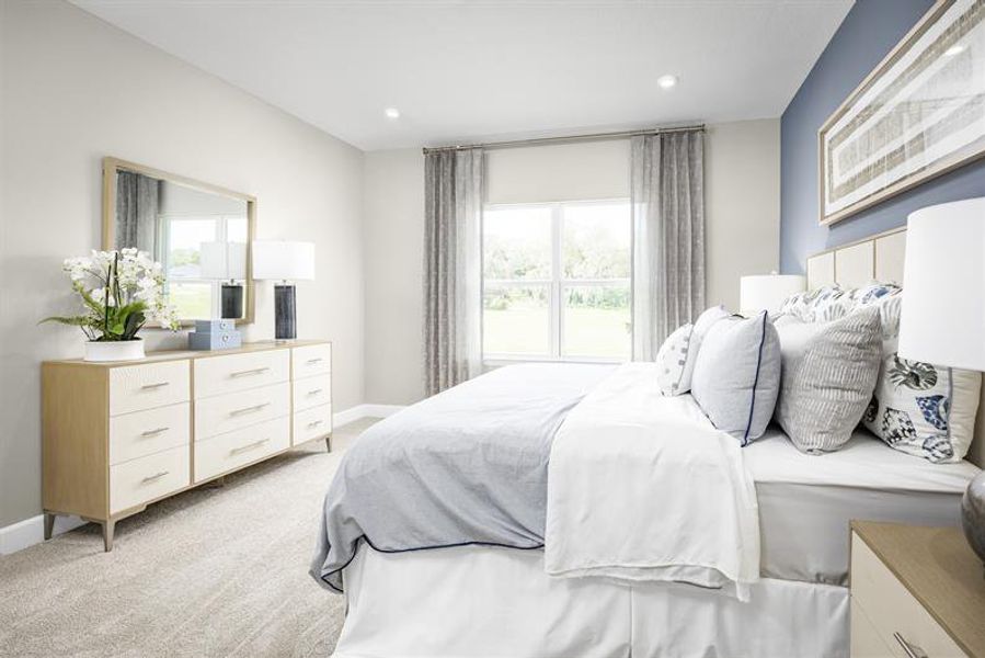 Representative furnished interior of a home built from the Panama by Ryan Homes in Cypress Ridge Ranch, Wimauma (Image 12).