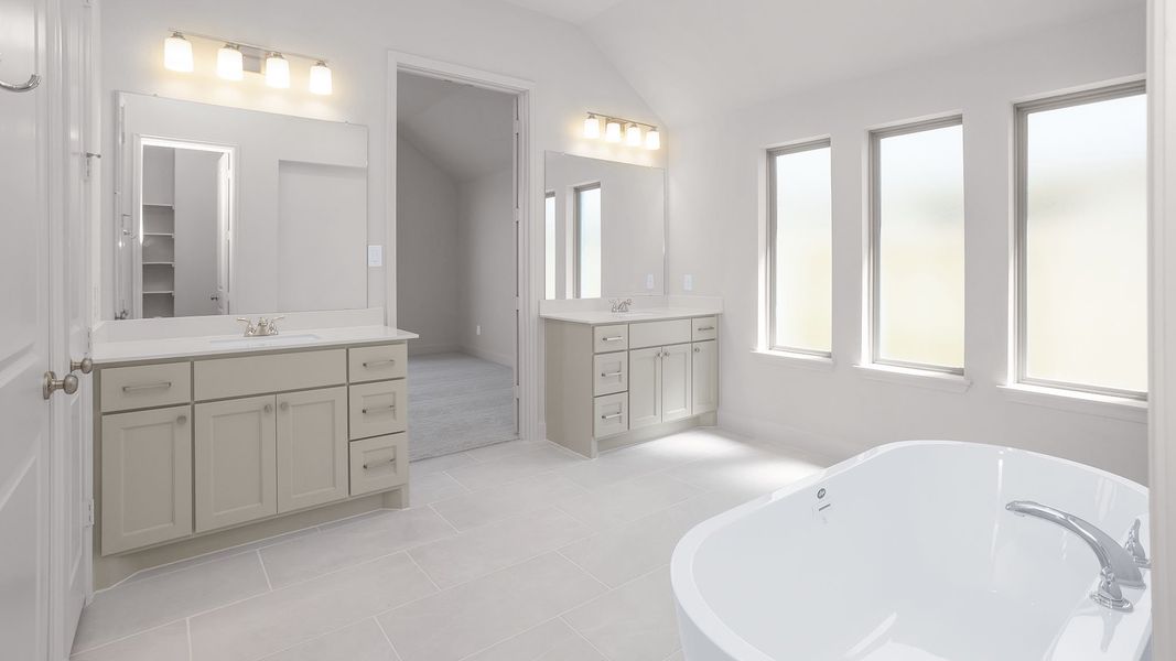 Furnished interior view inside a new home in Riceland, Mont Belvieu (Image 5).