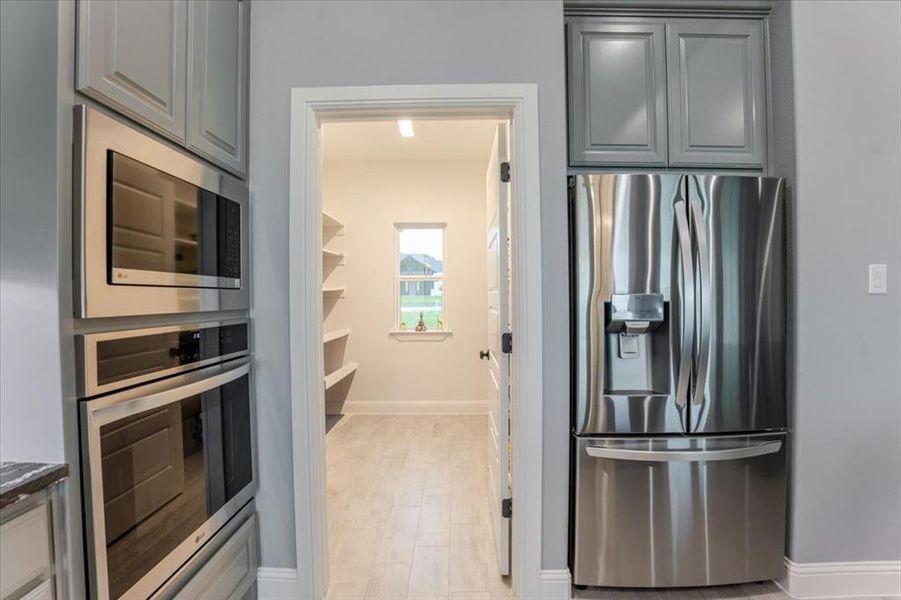 Furnished interior view inside a new home in , Godley (Image 27).