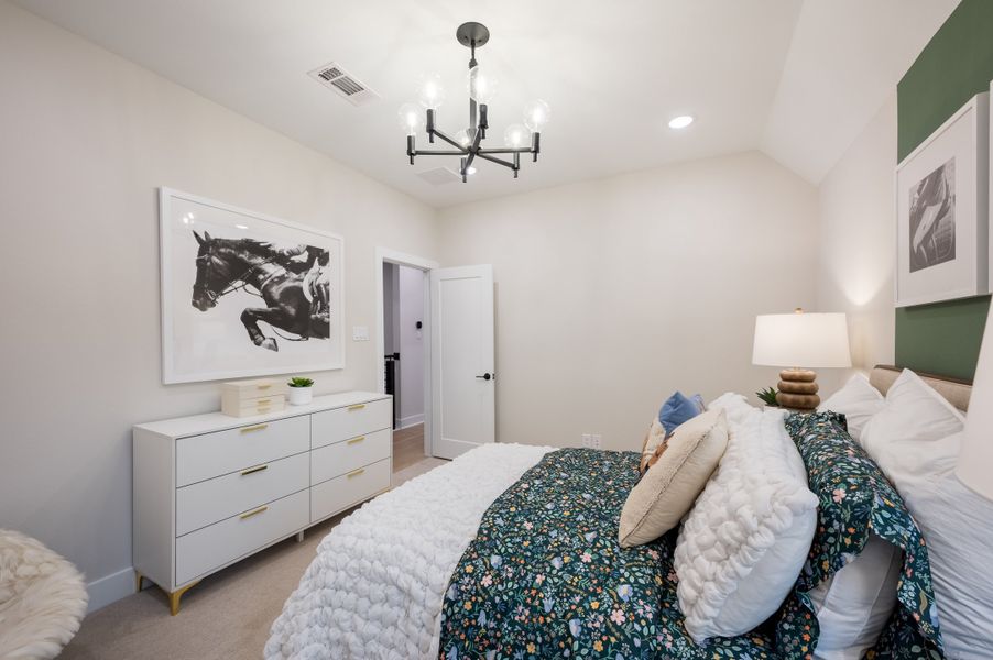 Representative furnished interior of a home built from the Barnhart by Tri Pointe Homes in Trillium, Richmond (Image 18).
