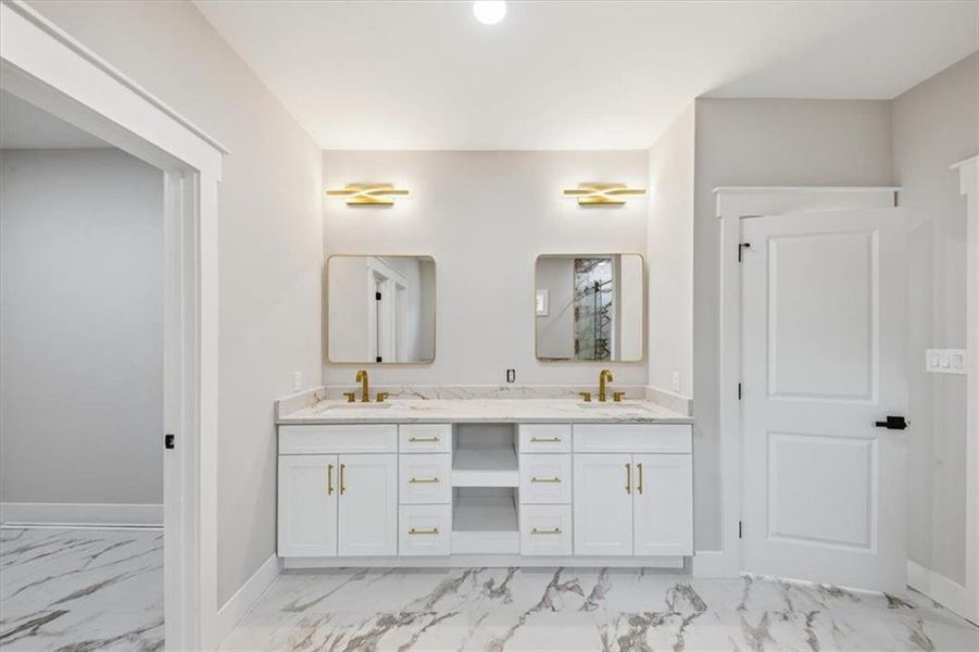 Furnished interior view inside a new home in , Acworth (Image 17).