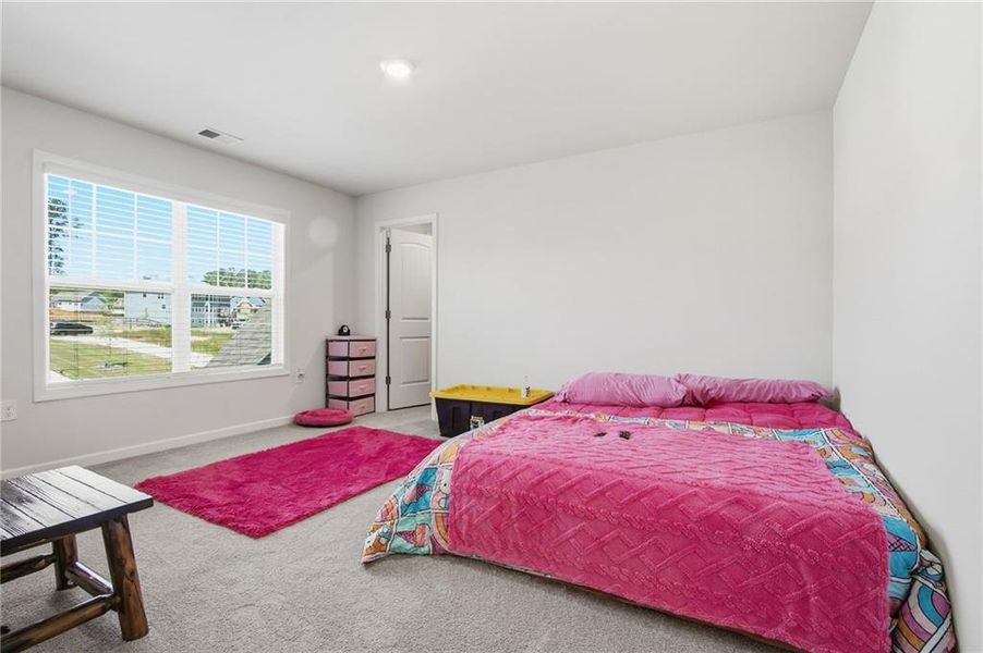 Furnished interior view inside a new home in , Newnan (Image 57).