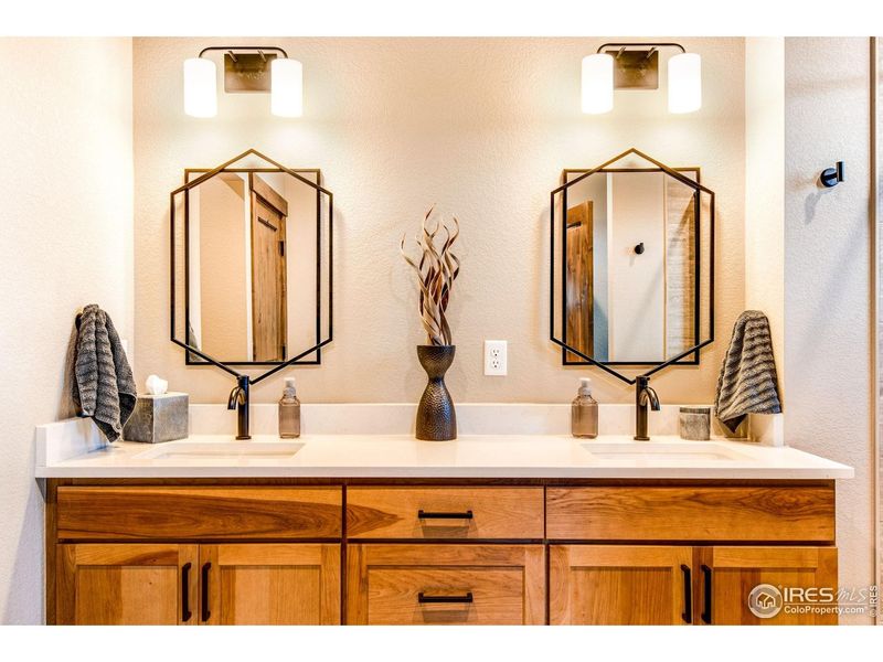 Furnished interior view inside a new home in , Estes Park (Image 29).