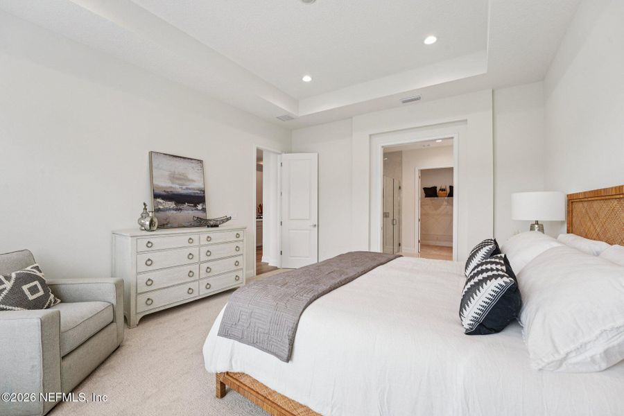 Furnished interior view inside a new home in Middlebourne, St. Johns (Image 38).