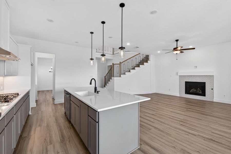 Furnished interior view inside a new home in Solterra, Mesquite (Image 11). Furnished interior view inside a new home in Solterra, Mesquite (Image 11).