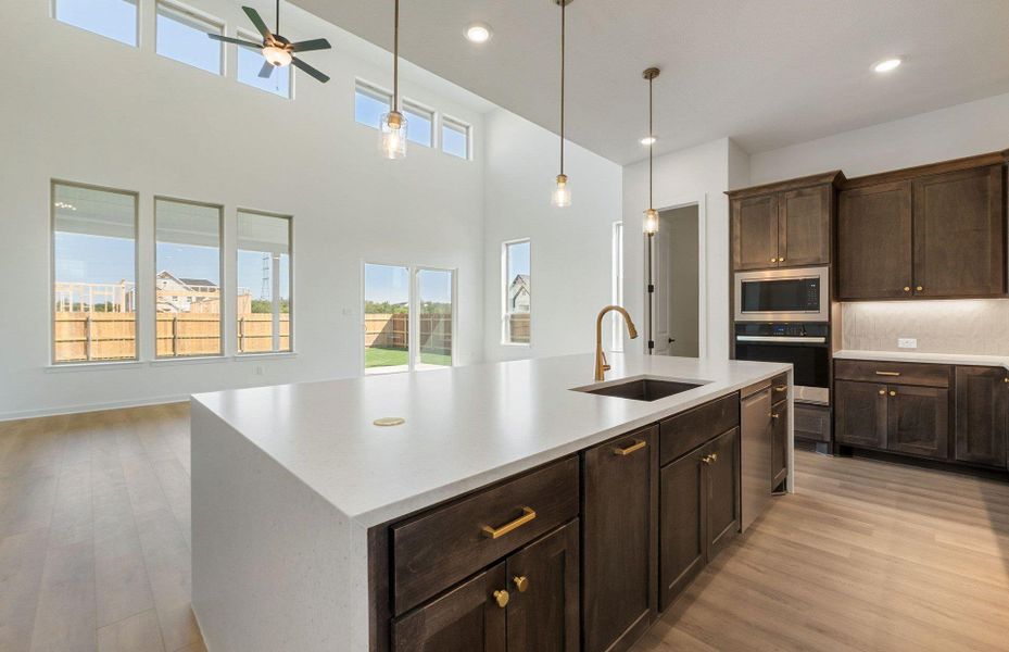 Furnished interior view inside a new home in Kuempel Estates, Pflugerville (Image 12). Furnished interior view inside a new home in Kuempel Estates, Pflugerville (Image 12).