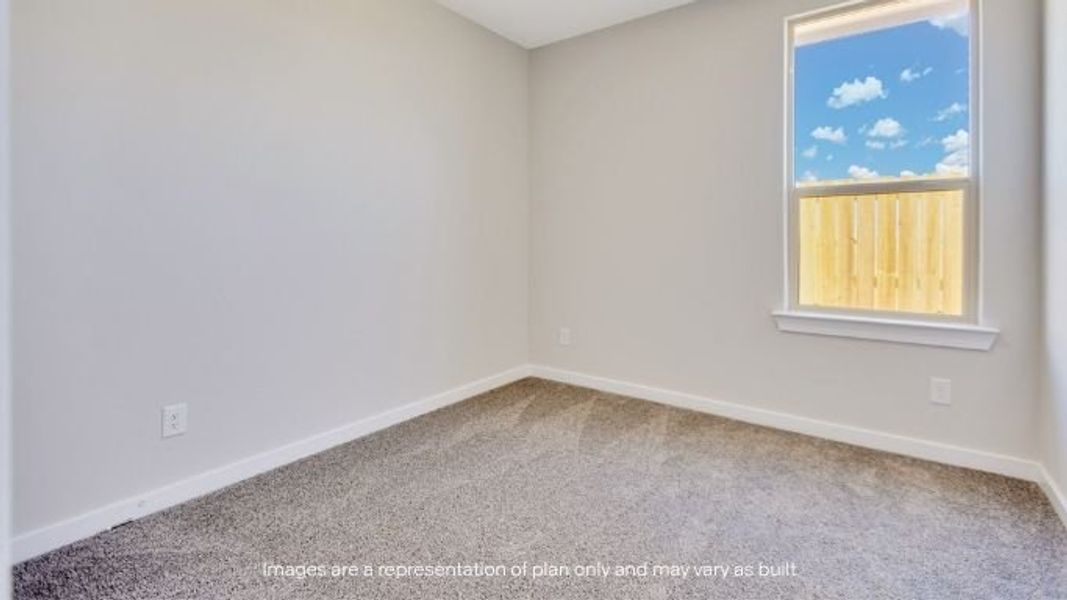 Representative unfurnished interior of a home built from the Blanco by D.R. Horton in Homestead at Parks Bell Ranch, Odessa (Image 24).