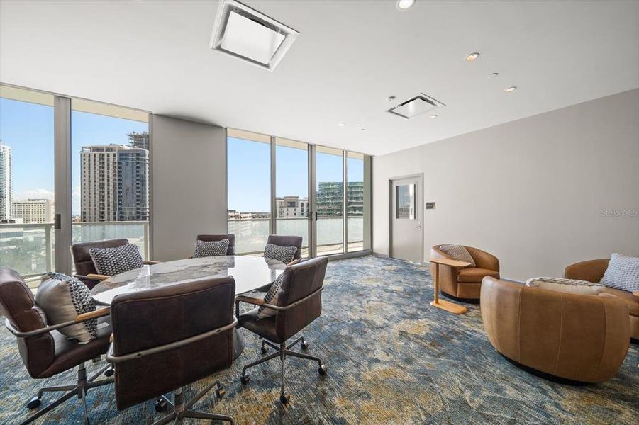 Furnished interior view inside a new home in , St. Petersburg (Image 13).