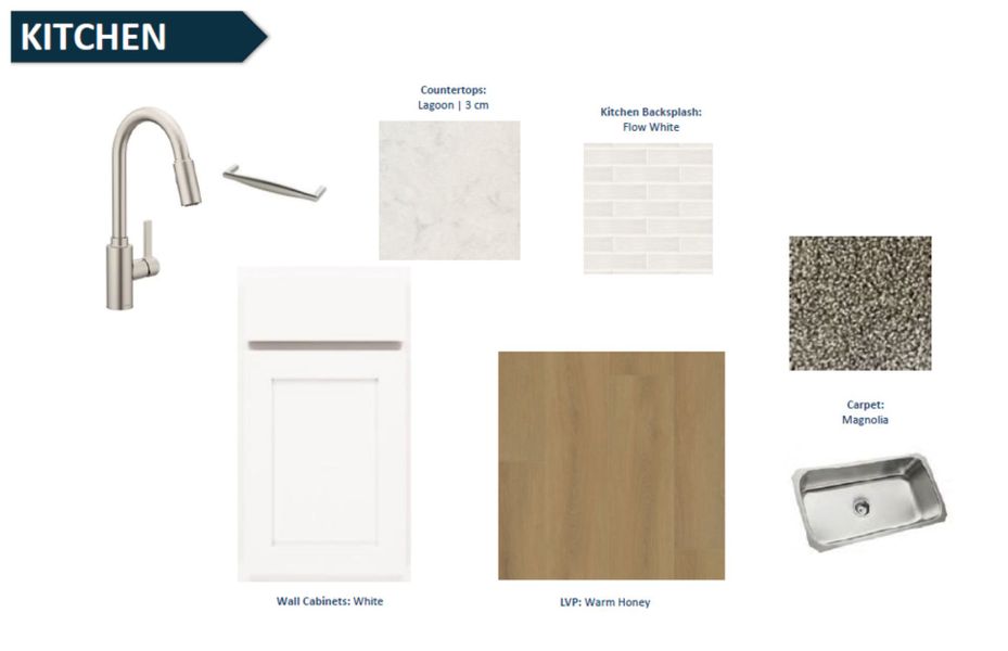 Sample of building materials used in homes in Westerly Park at Wildlight, Yulee (Image 17).