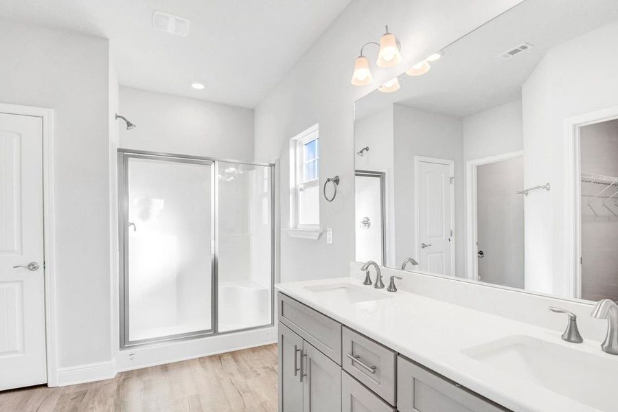 Furnished interior view inside a new home in Parkland Place, Pace (Image 6).