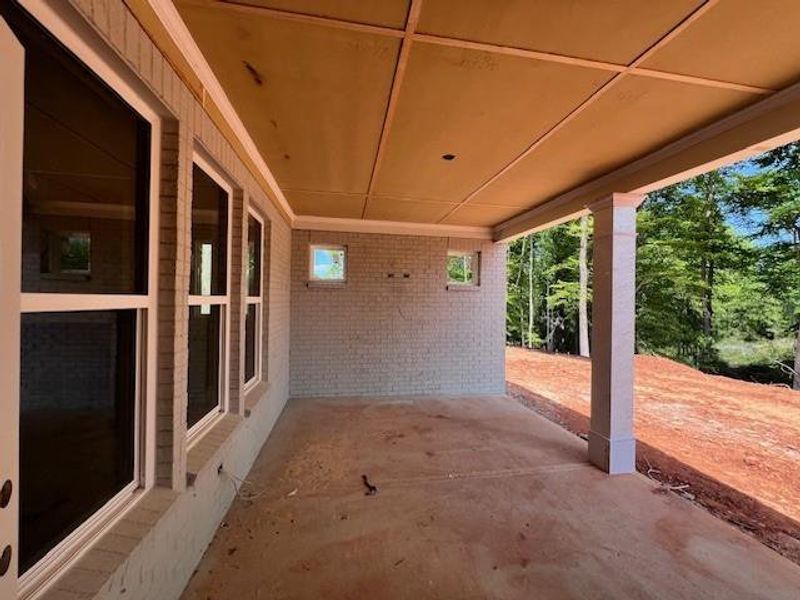 In-progress construction of a new home in , Buford, GA (Image 13).