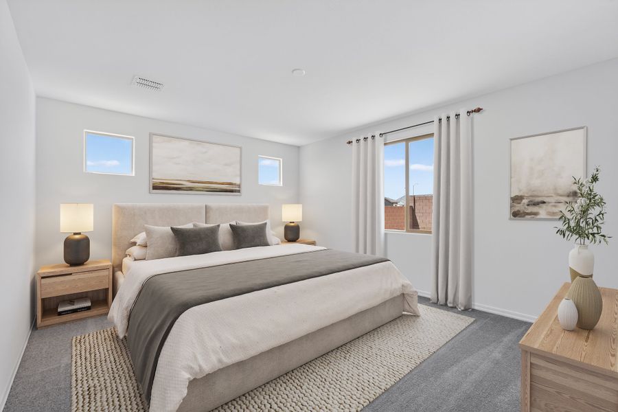 Furnished interior view inside a new home in Allen Ranches, Litchfield Park (Image 8).