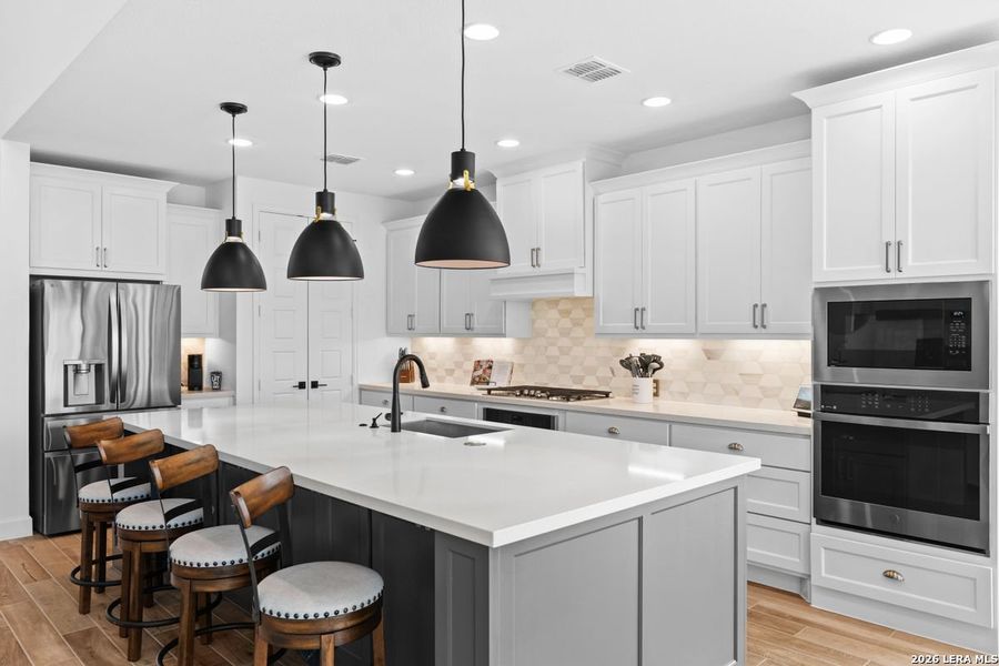 Furnished interior view inside a new home in Esperanza, Boerne (Image 9).